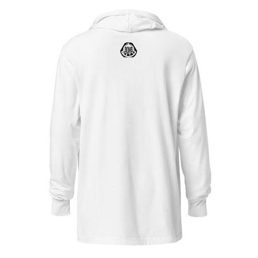 Hooded long-sleeve tee